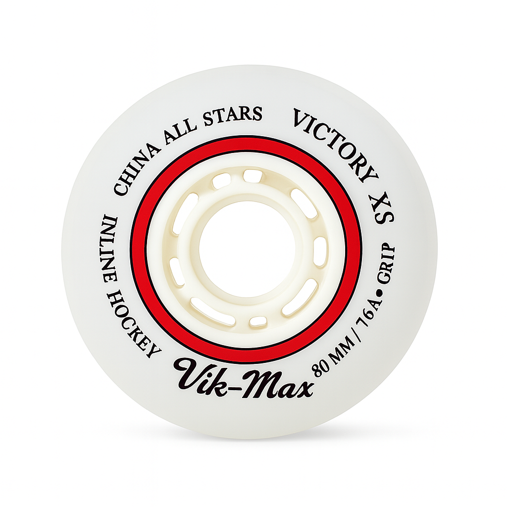 4er-Set Rollen 76A in 68mm/ 72mm/ 76mm/ 80mm (Vik-Max)