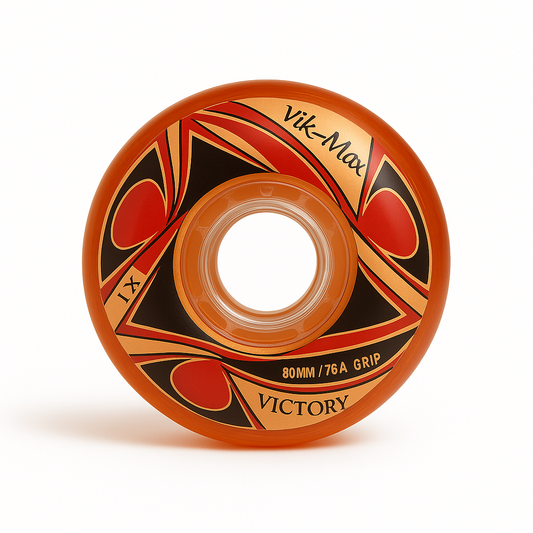 4er-Set Rollen 76A in 76mm/ 80mm (Vik-Max)